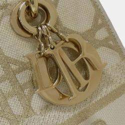 Pre Owned Christian Dior Lady D-Light Medium Handbag
