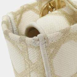 Pre Owned Christian Dior Lady D-Light Medium Handbag