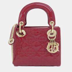Pre Owned Christian Dior Lady Mini Handbag