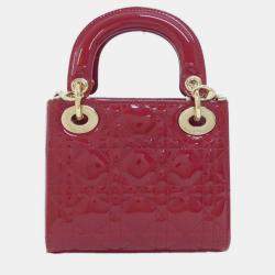 Pre Owned Christian Dior Lady Mini Handbag