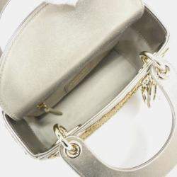 Pre Owned Christian Dior Lady Mini Handbag
