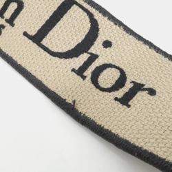 Pre Owned Christian Dior Plan De Paris Lady D-Light Medium Handbag