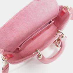 Pre Owned Christian Dior Lady D Joy Medium Handbag