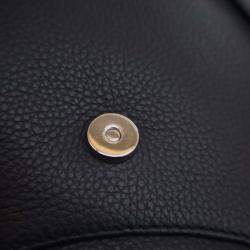 Pre Owned Dior Navy Blue Grained Calfskin Saddle Crossbody