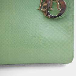 Pre Owned Dior Medium Python Lady Dior