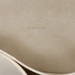 Pre Owned Dior White Large Smooth Calfskin Bobby Crossbody