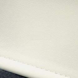 Pre Owned Dior Macrocannage Book Tote Latte White Calf Leather Size Small