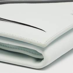 مملوكة مسبقًا حقيبة كلتش ديور آندي وارول جلد أزرق فاتح