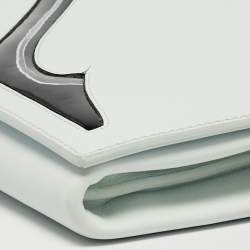 مملوكة مسبقًا حقيبة كلتش ديور آندي وارول جلد أزرق فاتح