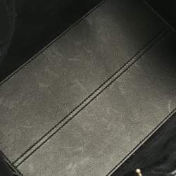 Pre Owned Dior Black Cannage Leather Small Toujours Tote