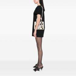 Pre Owned Dior White Medium Lambskin Paradise Lady Dior