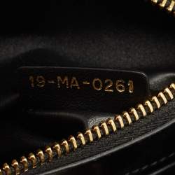 Pre Owned Dior Beige/Black Leopard Print Calfhair and Leather St Honoré Tote