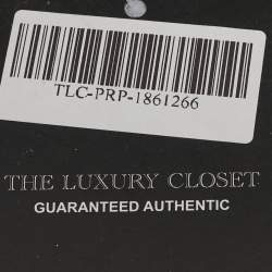 Pre Owned Dior Gold Cannage Leather Small Supple Lady Dior Tote