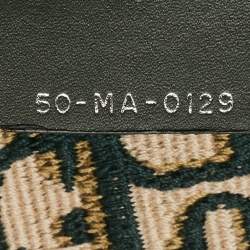 Pre Owned Dior Green Embroidered Canvas Diorcamp Messenger Bag