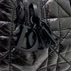Pre Owned Dior Black Leather Toujours Medium