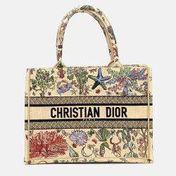Pre Owned Dior Multicolor Canvas Book Tote Bag 36