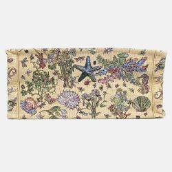 Pre Owned Dior Multicolor Canvas Book Tote Bag 36