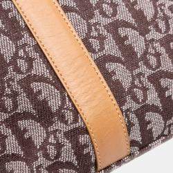 Pre Owned Dior Brown Diorissimo Trotter Canvas Tote