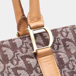 Pre Owned Dior Brown Diorissimo Trotter Canvas Tote
