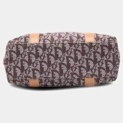 Pre Owned Dior Brown Diorissimo Trotter Canvas Tote