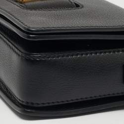 Pre Owned Dior Black Leather Dio(r)evolution Flap Shoulder Bag