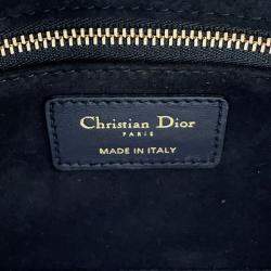 Pre Owned Dior Lady Dior Black Onge-Lambskin Size Mini