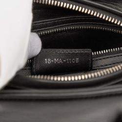 Pre Owned Dior Black Medium Calfskin Paradise Lady Dior