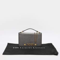 مملوكة مسبقًا حقيبة كلتش ديور جاديور جلد نحاسي بسلسلة