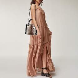 مملوكة مسبقًا Dior Tricolor Calf Hair and Smooth Leather Lady Dior Tote