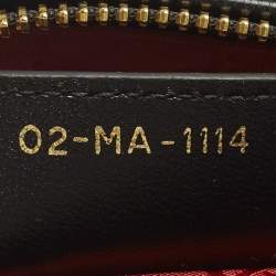 Pre Owned Dior Lady Dior Medium Black Cannage Leather Tote