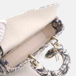 مملوكة مسبقًا حقيبة ديور ليدي دي-جوي توال دو جوي سولي صغيرة