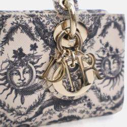 مملوكة مسبقًا حقيبة ديور ليدي دي-جوي توال دو جوي سولي صغيرة