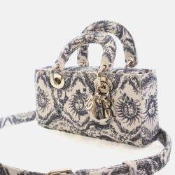 مملوكة مسبقًا حقيبة ديور ليدي دي-جوي توال دو جوي سولي صغيرة