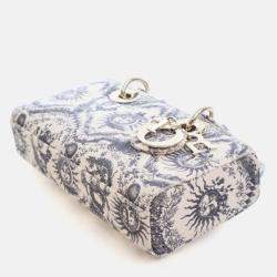 مملوكة مسبقًا حقيبة ديور ليدي دي-جوي توال دو جوي سولي صغيرة