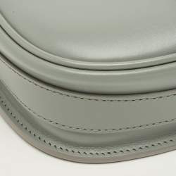 Pre Owned حقيبة بوبي جلد رمادي ديور حجم صغير للكتف