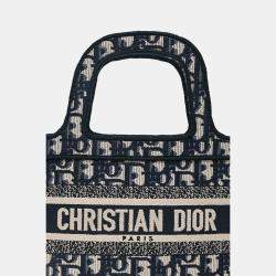 مملوكة مسبقًا حقيبة ديور ميني بوك أوبليك كحلي 2019