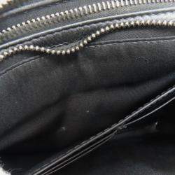 Pre Owned حقيبة كتف قماش سوداء أوبليك كريستيان ديور