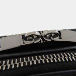 Pre Owned حقيبة كتف قماش سوداء أوبليك كريستيان ديور