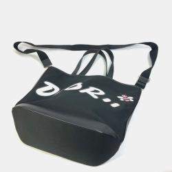 مملوكة مسبقًا Christian Dior-Om Kaws Collaboration Japan Limited Crossbody Tote Bag Black/White