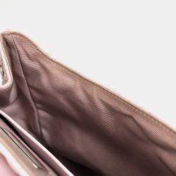 مملوكة مسبقًا حقيبة ظهر كريستيان ديور كاناج ستاردست حصرية غينزا جلد ناعم وردي صغير