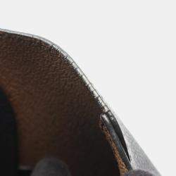 Pre Owned Christian Dior Dior Open Bar Handbag Leather Black