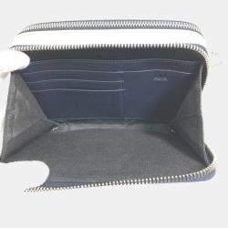 Pre Owned حقيبة كتف بجيب مزدوج بشعار ديور كريستيان ديور جلد رمادي