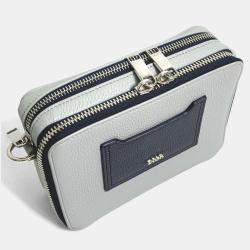 مملوكة مسبقًا حقيبة كتف جيب مزدوجة شعار كريستيان ديور رمادي