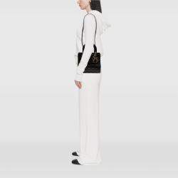 مملوكة مسبقًا حقيبة يد ديور ليدي ديور جلد مبطن بني متوسط