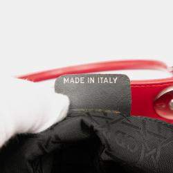 مملوكة م�سبقًا Dior Red Medium Patent Lady Dior