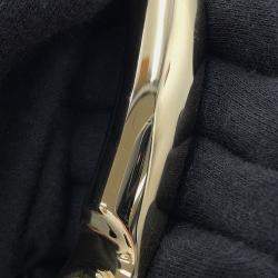 مملوكة مسبقًا Dior Lady'S 95.22 2Way Handbag Black Leather Size Medium