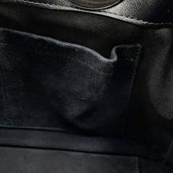 مملوكة مسبقًا Dior Lady'S 95.22 2Way Handbag Black Leather Size Medium