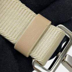 Pre Owned Dior Sahara 2-Way Bucket Bag Beige Raffia Leather Rubber Size Nano