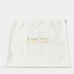 Pre Owned Dior Saddle Waist Bag Black Leather