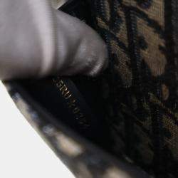 Pre Owned حقيبة كريستيان ديور ميني أوبليك ميس ماددي فلاب